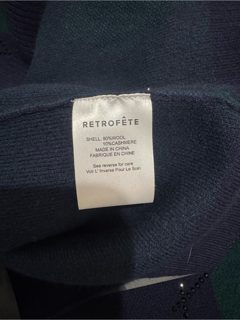 Retrofete polo and short set Navy & Green - Picture 6 of 8